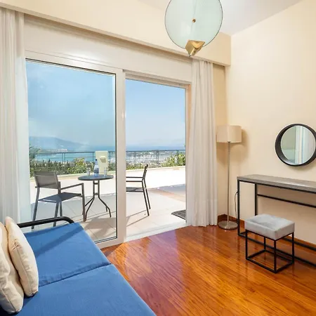 Julie Christie - Pool - Amazing Seaview Villa Kondókali