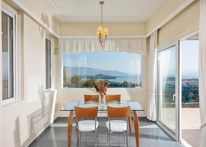 Julie Christie - Pool - Amazing Seaview Villa Kondókali